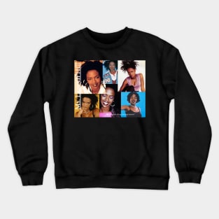 Lauryn Hill Mosaic Of Sounds Cultural Diversity And Harmony Crewneck Sweatshirt